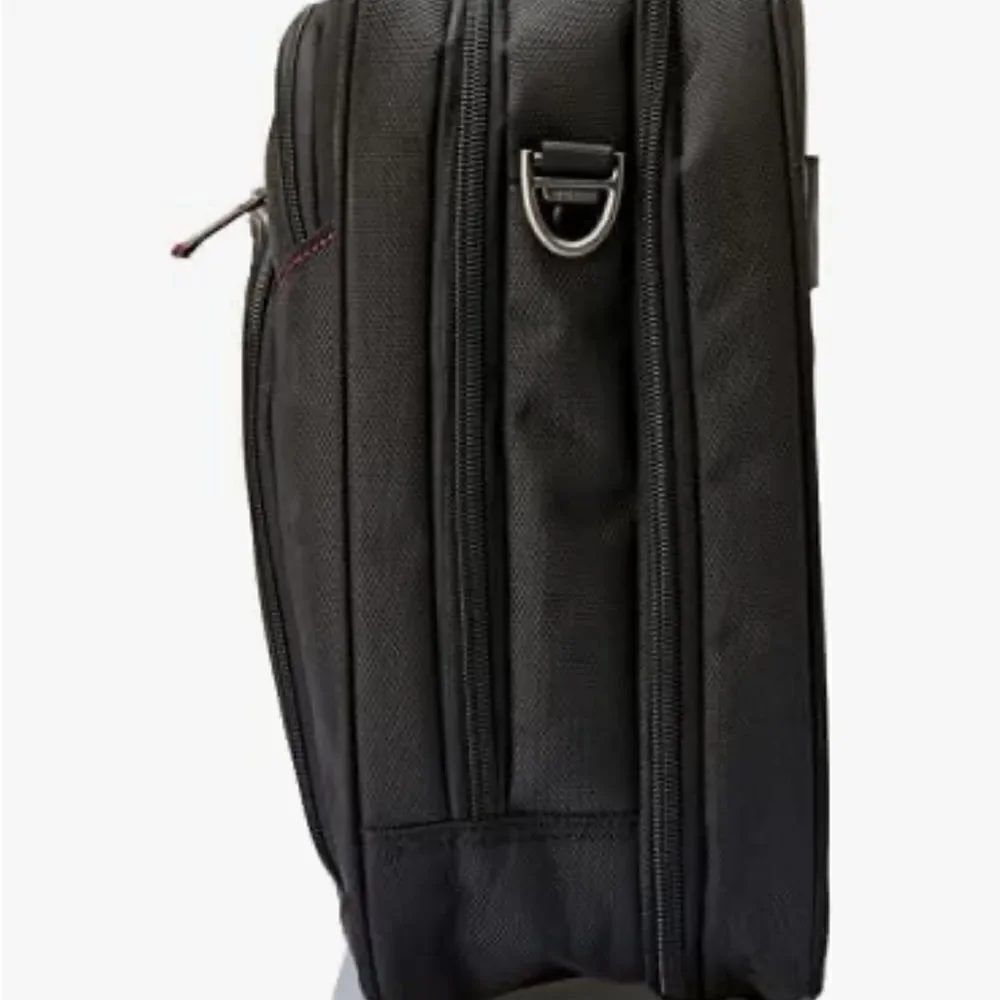 Samsonite luggage 3 Toploader Briefcase,, Polyester, Black, black